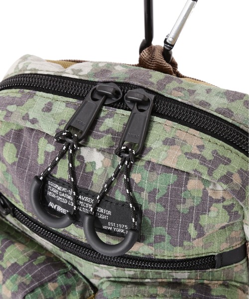 AVIREX(アヴィレックス)の「《直営店限定》REFLECTOR RIP MINI POCHETTE / リフレクター リップ ミニポシェット / AVIREX / アヴィレックス(ショルダーバッグ・メンズ・グリーン系カモフラージュ/ブラック・FREE)」の15枚目の写真
