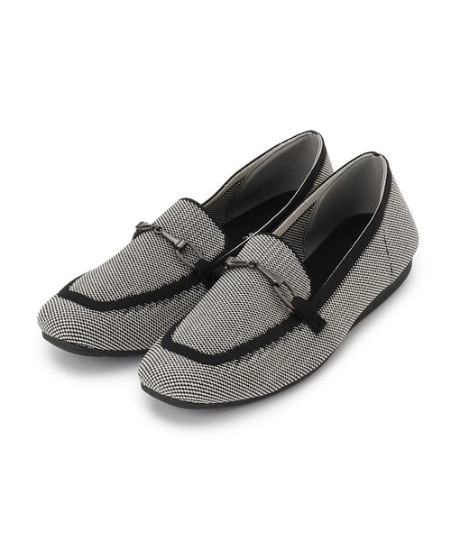 SHOO・LA・RUE（シューラルー）の「【洗える】ニットローファー（その他シューズ・レディース・ブラック/ライトベージュ/ベージュ系・35/45）」の3枚目の写真