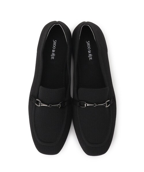 SHOO・LA・RUE（シューラルー）の「【洗える】ニットローファー（その他シューズ・レディース・ブラック/ライトベージュ/ベージュ系・35/45）」の5枚目の写真