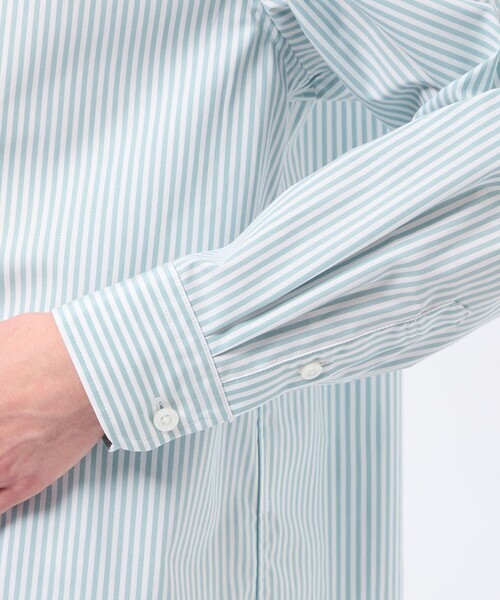 MACKINTOSH PHILOSOPHY(マッキントッシュ フィロソフィー)の「バッキンガムベア バンドカラーシャツ(シャツ/ブラウス・レディース・ピンク系その他2/パープル/グリーン系その他/ライトブルー・38)」の12枚目の写真