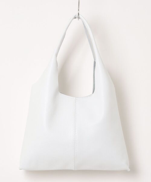 andrea cardone（アンドレアカルドネ）の「【ANDREA CARDONE】カーブシルエットトート(Q66312)（トートバッグ・レディース・シルバー/ホワイト・ALL）」の3枚目の写真