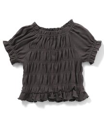 Seraph | フリルシャーリングトップス_ジュニア対応(Tシャツ/カットソー)