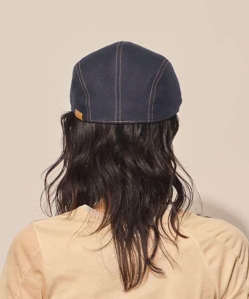 arth（アース）の「arth  Canvas Stitch Hunting / アース（ハンチング/ベレー帽・レディース・ネイビー/ナチュラル・M/57.5cm）」の14枚目の写真
