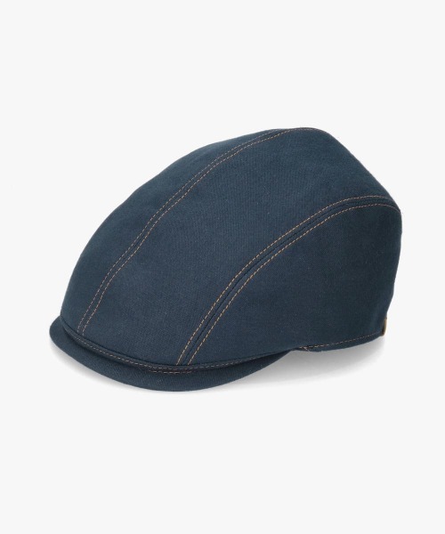 arth（アース）の「arth  Canvas Stitch Hunting / アース（ハンチング/ベレー帽・レディース・ネイビー/ナチュラル・M/57.5cm）」の15枚目の写真