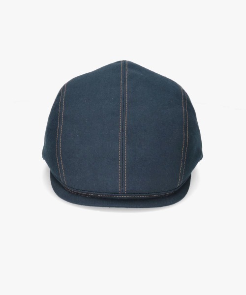 arth（アース）の「arth  Canvas Stitch Hunting / アース（ハンチング/ベレー帽・レディース・ネイビー/ナチュラル・M/57.5cm）」の16枚目の写真