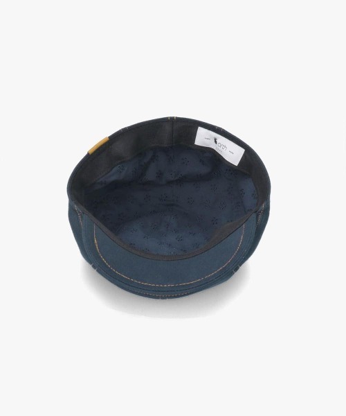 arth（アース）の「arth  Canvas Stitch Hunting / アース（ハンチング/ベレー帽・レディース・ネイビー/ナチュラル・M/57.5cm）」の20枚目の写真
