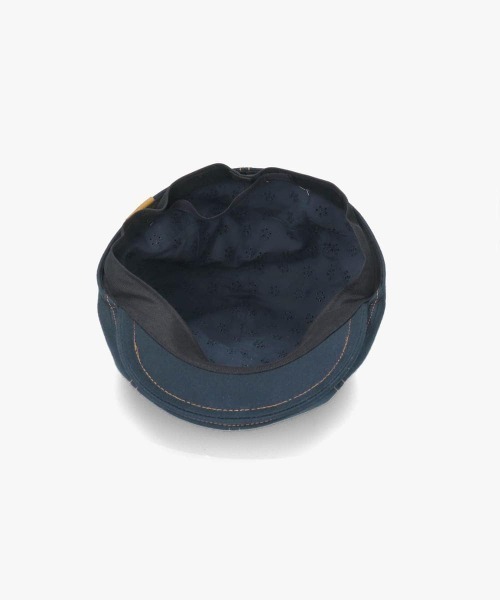 arth（アース）の「arth  Canvas Stitch Hunting / アース（ハンチング/ベレー帽・レディース・ネイビー/ナチュラル・M/57.5cm）」の21枚目の写真