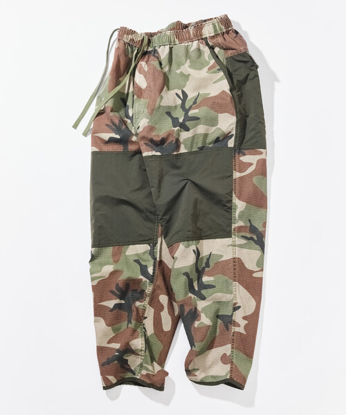 NAUTICA（ノーティカ）の「NAUTICA/ノーティカ リップストップ ナイロン切り替え カーゴパンツ（カーゴパンツ・メンズ・ブラック/オリーブ/カモフラージュ・X-LARGE/LARGE/MEDIUM）」の3枚目の写真