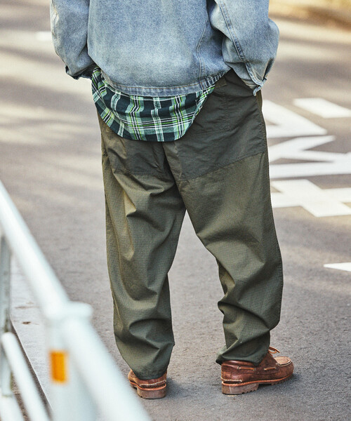 NAUTICA（ノーティカ）の「NAUTICA/ノーティカ リップストップ ナイロン切り替え カーゴパンツ（カーゴパンツ・メンズ・ブラック/オリーブ/カモフラージュ・X-LARGE/LARGE/MEDIUM）」の11枚目の写真