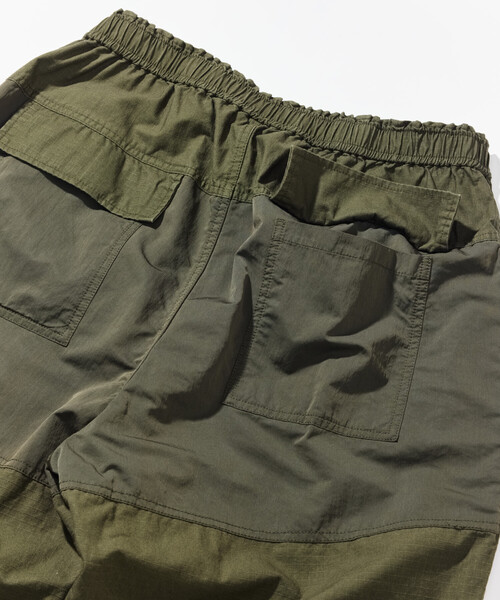 セール】NAUTICA/ノーティカ リップストップ ナイロン切り替え カーゴ