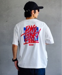 【Leyline】ビッグシルエットTシャツ「Over paint tee」