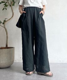 エステルワイドパンツ