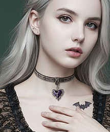 Burner（バーナー）の「【NOIRVEIN（ノワールヴェイン）】　 noi-chk-4-7（チョーカー）」