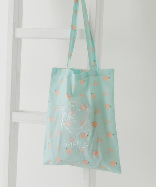 SMELLY（スメリー）の「MELLYトート（トートバッグ・レディース・ベージュ系その他/ライトブルー/アイボリー/チャコールグレー/グリーン系その他・-）」の4枚目の写真