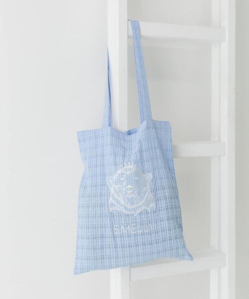 SMELLY（スメリー）の「MELLYトート（トートバッグ・レディース・ベージュ系その他/ライトブルー/アイボリー/チャコールグレー/グリーン系その他・-）」の5枚目の写真