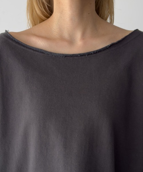 CANAL JEAN（キャナルジーン）の「El mar　カットオフオフショルスウェット（スウェット・レディース・グレー/チャコールグレー/ブルー・ONE SIZE）」の15枚目の写真