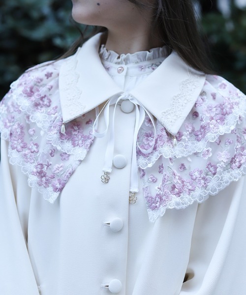 axes femme（アクシーズファム）の「桜レース付け襟（その他雑貨・レディース・その他2/その他1・FREE）」の6枚目の写真