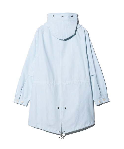 glamb（グラム）の「High Neck Shirt Mods Coat / ハイネックシャツモッズコート（モッズコート・メンズ・カーキ/グレー/ブルー・S/M/L）」の9枚目の写真