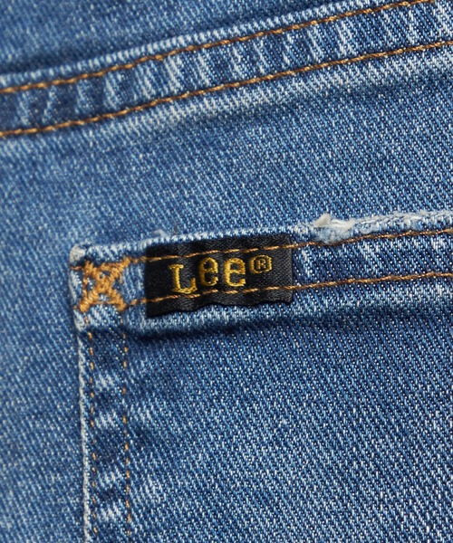 Lee（リー）の「Lee/リー【SPECIAL EDITION】STANDARD WARDROBE ワイドデニムパンツ【ストレッチデニム】（デニムパンツ・レディース・ブルー/ライトインディゴブルー・X-SMALL/SMALL/MEDIUM）」の16枚目の写真