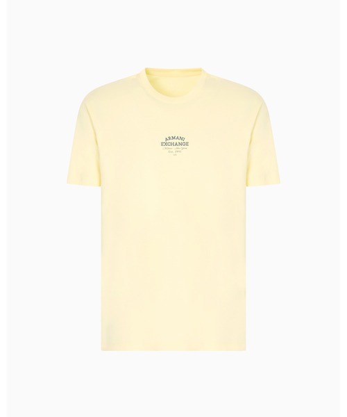 ARMANI EXCHANGE（アルマーニエクスチェンジ）の「【A|X アルマーニ エクスチェンジ】AXロゴ 半袖クルーネックTシャツ（Tシャツ/カットソー・メンズ・ライトイエロー・X-LARGE/MEDIUM）」の5枚目の写真