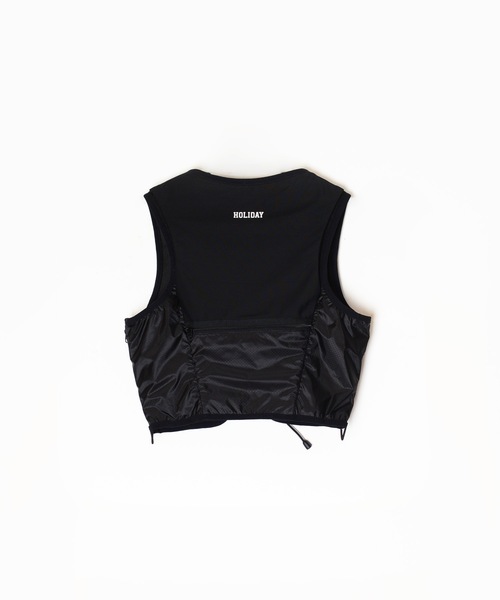 HOLIDAY（ホリデイ）の「HOLIDAY PACKABLE VEST ホリデイパッカブルベスト（ベスト・レディース・マルチ/ブラック・ONE SIZE）」の5枚目の写真
