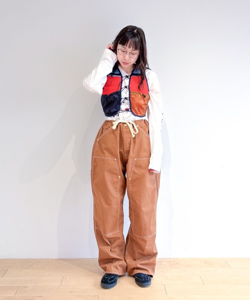 HOLIDAY（ホリデイ）の「HOLIDAY PACKABLE VEST ホリデイパッカブルベスト（ベスト・レディース・マルチ/ブラック・ONE SIZE）」の22枚目の写真