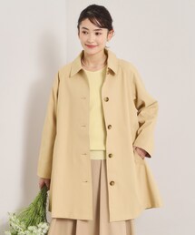 ITS'DEMO（イッツデモ）の「【撥水／花粉防止／手洗い可】ステンカラーコート（ステンカラーコート）」