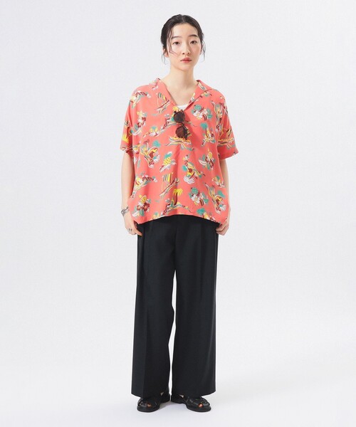 SUN SURF(サンサーフ)の「【8/6再値下げ】【別注】SUN SURF / セーラー シャツ(シャツ/ブラウス・レディース・ピンク/ホワイト・ONE SIZE)」の15枚目の写真