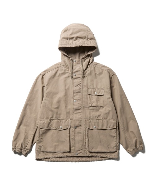 新品 スノーピーク 撥水 アノラックシャツジャケット ライトベージュ 海外モデル セール】Snow Peak / Light Dobby Cloth Parka ライトドビークロス