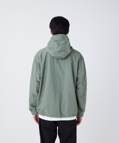 Snow Peak(スノーピーク)の「Snow Peak / Light Dobby Cloth Parka ライトドビークロスパーカー(パーカー・メンズ・ブラック/グレイッシュベージュ/アーミー・S/M/L/XL/1)」の8枚目の写真