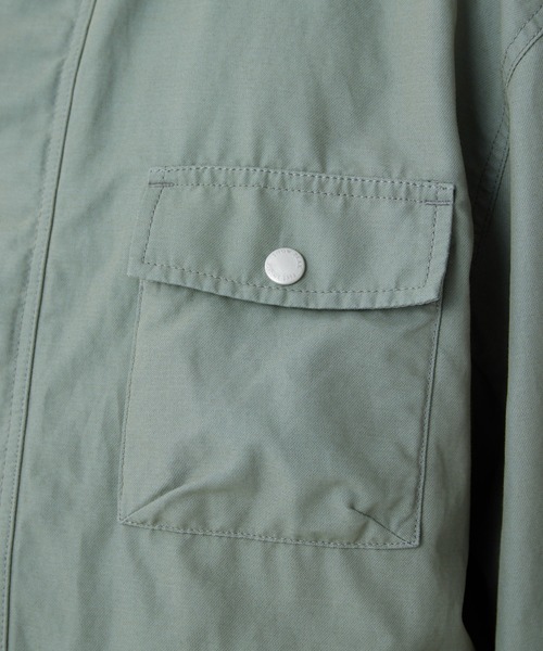 Snow Peak(スノーピーク)の「Snow Peak / Light Dobby Cloth Parka ライトドビークロスパーカー(パーカー・メンズ・ブラック/グレイッシュベージュ/アーミー・S/M/L/XL/1)」の10枚目の写真