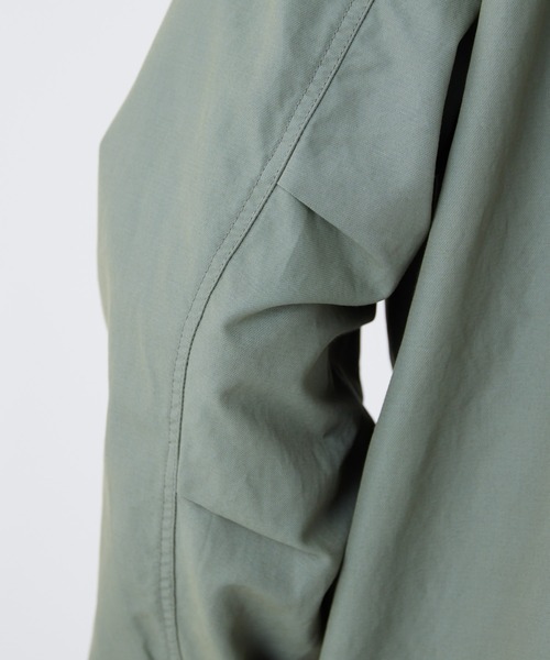 Snow Peak(スノーピーク)の「Snow Peak / Light Dobby Cloth Parka ライトドビークロスパーカー(パーカー・メンズ・ブラック/グレイッシュベージュ/アーミー・S/M/L/XL/1)」の11枚目の写真