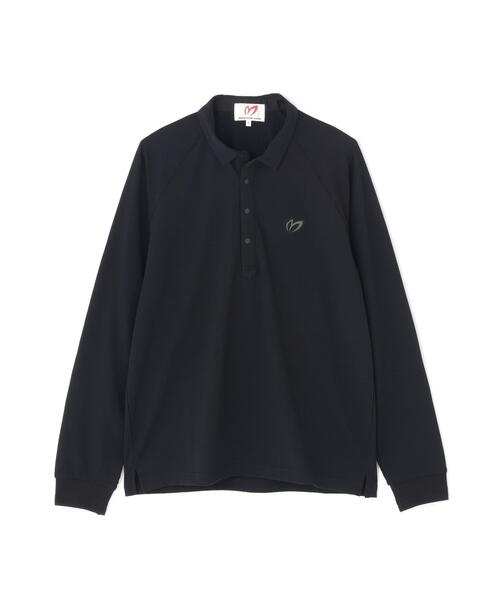 MASTER BUNNY EDITION】36Gニットサッカー長袖ポロシャツ（ポロシャツ