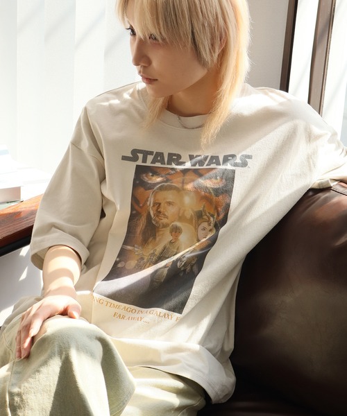 CORPUS　SELECT（コーパストーキョー）の「【シネマコレクション】アソートデザイン ユーズド風 クルーネック Tシャツ (ユニバーサル・ワーナー・ディズニー)（Tシャツ/カットソー・メンズ・ブラック系その他3/ブラック系2/ブラック系その他4/ブラック系1/ホワイト系その他3/ホワイト系その他/ホワイト系その他4/ホワイト系その他2/ホワイト系1/ブラック系その他6/ブラック系その他5・L/LL/M）」の15枚目の写真