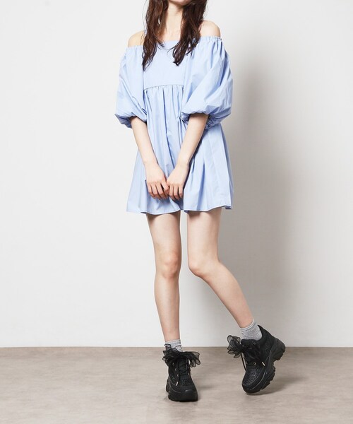 ESPERANZA（エスペランサ）の「きゅんフィットシフォンリボンスニーカー（スニーカー・レディース・ブラック系8/ホワイト系9/ピンク系9・L/M/LL/S）」の10枚目の写真