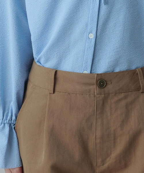 GLOBAL WORK(グローバルワーク)の「MATINEE LINE/チノワイドパンツ/636116(その他パンツ・レディース・オフホワイト/ブラウン系その他6・LARGE/MEDIUM)」の19枚目の写真