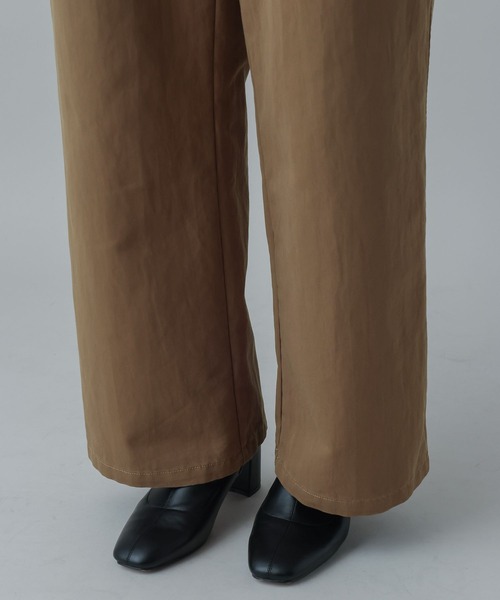 GLOBAL WORK(グローバルワーク)の「MATINEE LINE/チノワイドパンツ/636116(その他パンツ・レディース・オフホワイト/ブラウン系その他6・LARGE/MEDIUM)」の22枚目の写真