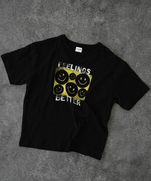 jeans-b 2nd（ジーンズベーセカンド）の「Jeans-b 2nd/ジーンズベーセカンド SMILE Tシャツ フリーサイズ（Tシャツ/カットソー）」
