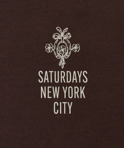 Saturdays NYC(サタデーズ ニューヨークシティ )の「NUTS ART WORKS × Saturdays NYC Tee(Tシャツ/カットソー・メンズ・ダークブラウン/ホワイト/スミクロ・M/L/XL)」の22枚目の写真