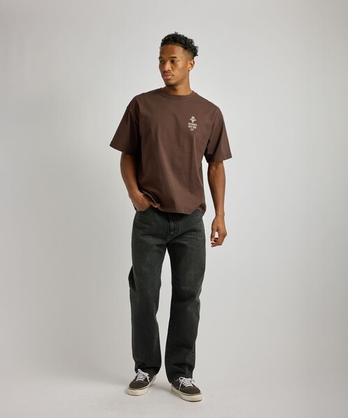 Saturdays NYC(サタデーズ ニューヨークシティ )の「NUTS ART WORKS × Saturdays NYC Tee(Tシャツ/カットソー・メンズ・ダークブラウン/ホワイト/スミクロ・M/L/XL)」の10枚目の写真