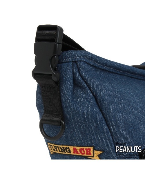 OUTDOOR PRODUCTS(アウトドアプロダクツ)の「2Way ムーン型 ショルダー PEANUTSコレクション スヌーピー(ショルダーバッグ・レディース・ライトグレー/ベージュ系その他/レオパード/ブラック・FREE)」の14枚目の写真