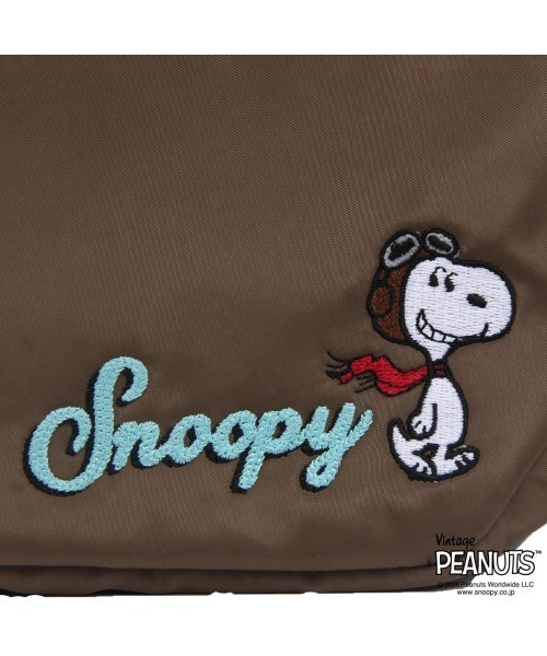 OUTDOOR PRODUCTS(アウトドアプロダクツ)の「2Way ムーン型 ショルダー PEANUTSコレクション スヌーピー(ショルダーバッグ・レディース・ライトグレー/ベージュ系その他/レオパード/ブラック・FREE)」の21枚目の写真