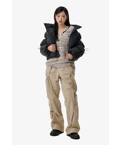 MAC MOC（マックモック）の「リリアン2カラーリボンメリージェンスニーカー3.5cm（スニーカー・レディース・ブラック/ブラウン・22.5cm/25cm/24cm/24.5cm/23cm/23.5cm）」の6枚目の写真