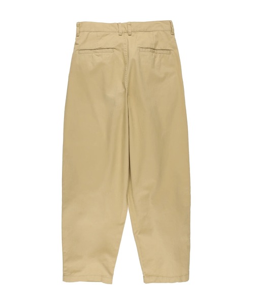 PHINGERIN（フィンガリン）の「【PHINGERIN】TWILL PLEATED PANTS（その他パンツ・メンズ・ライトブラウン/ベージュ/ライトグリーン・L/M）」の5枚目の写真
