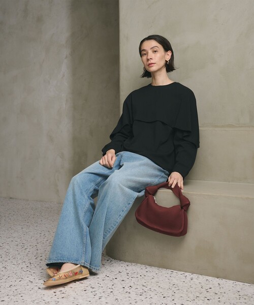 BEAUTY&YOUTH UNITED ARROWS（ビューティーアンドユースユナイテッドアローズ）の「ワッフル タイ ショルダーバッグ（ショルダーバッグ・レディース・ブラウン系/ライトピンク・FREE）」の7枚目の写真
