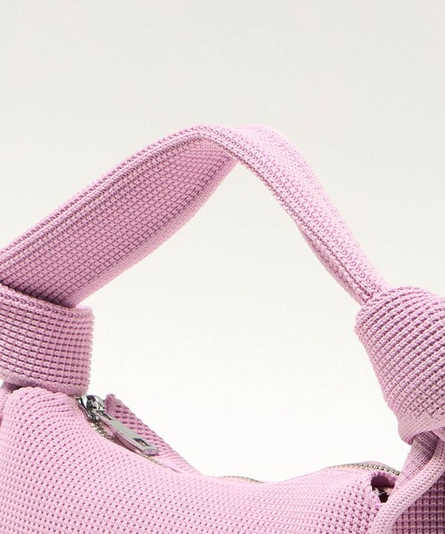 BEAUTY&YOUTH UNITED ARROWS（ビューティーアンドユースユナイテッドアローズ）の「ワッフル タイ ショルダーバッグ（ショルダーバッグ・レディース・ブラウン系/ライトピンク・FREE）」の12枚目の写真