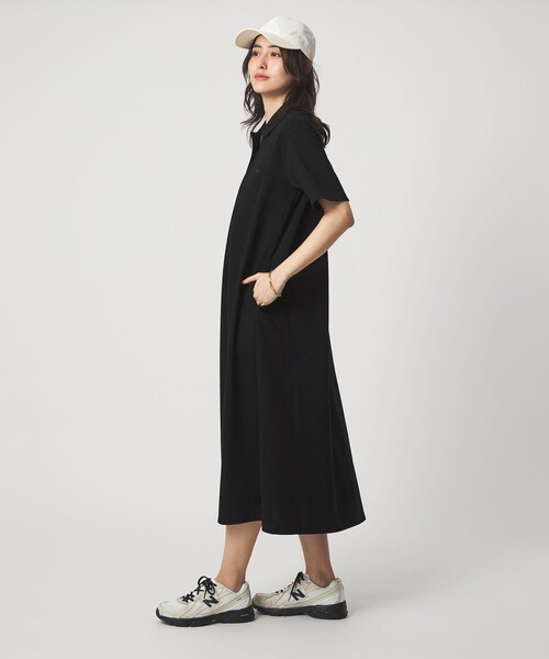 LACOSTE(ラコステ)の「【別注】<LACOSTE>ポロドレス(ワンピース・レディース・ブラック/ネイビー/ダークブラウン・36/38)」の9枚目の写真