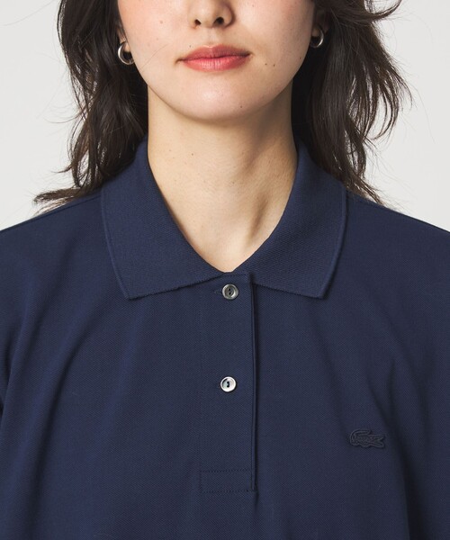 LACOSTE(ラコステ)の「【別注】<LACOSTE>ポロドレス(ワンピース・レディース・ブラック/ネイビー/ダークブラウン・36/38)」の20枚目の写真