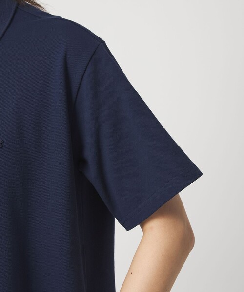 LACOSTE(ラコステ)の「【別注】<LACOSTE>ポロドレス(ワンピース・レディース・ブラック/ネイビー/ダークブラウン・36/38)」の21枚目の写真