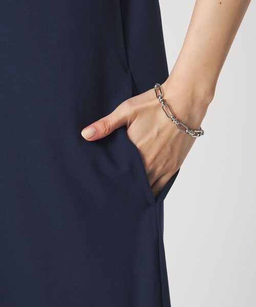 LACOSTE（ラコステ）の「【別注】＜LACOSTE＞ポロドレス（ワンピース・レディース・ブラック/ネイビー/ダークブラウン・36/38）」の16枚目の写真